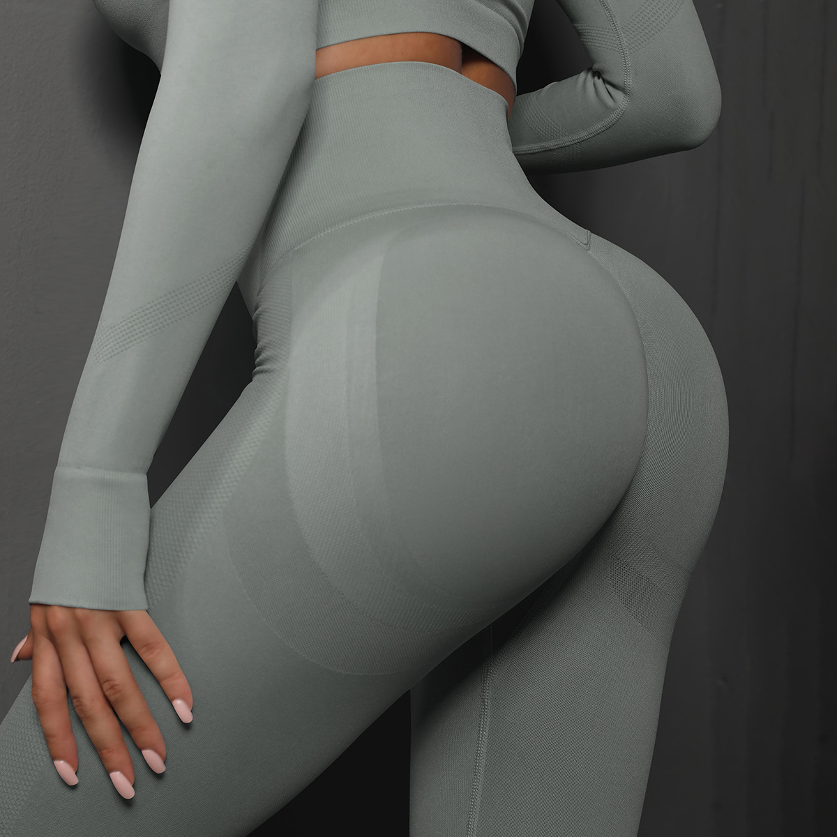 Autumn Seamless Yoga Pant High Elastic Sports Fitness Legging Women High Waist Gym Scrunch Butt Running Training Leggings - Image 16