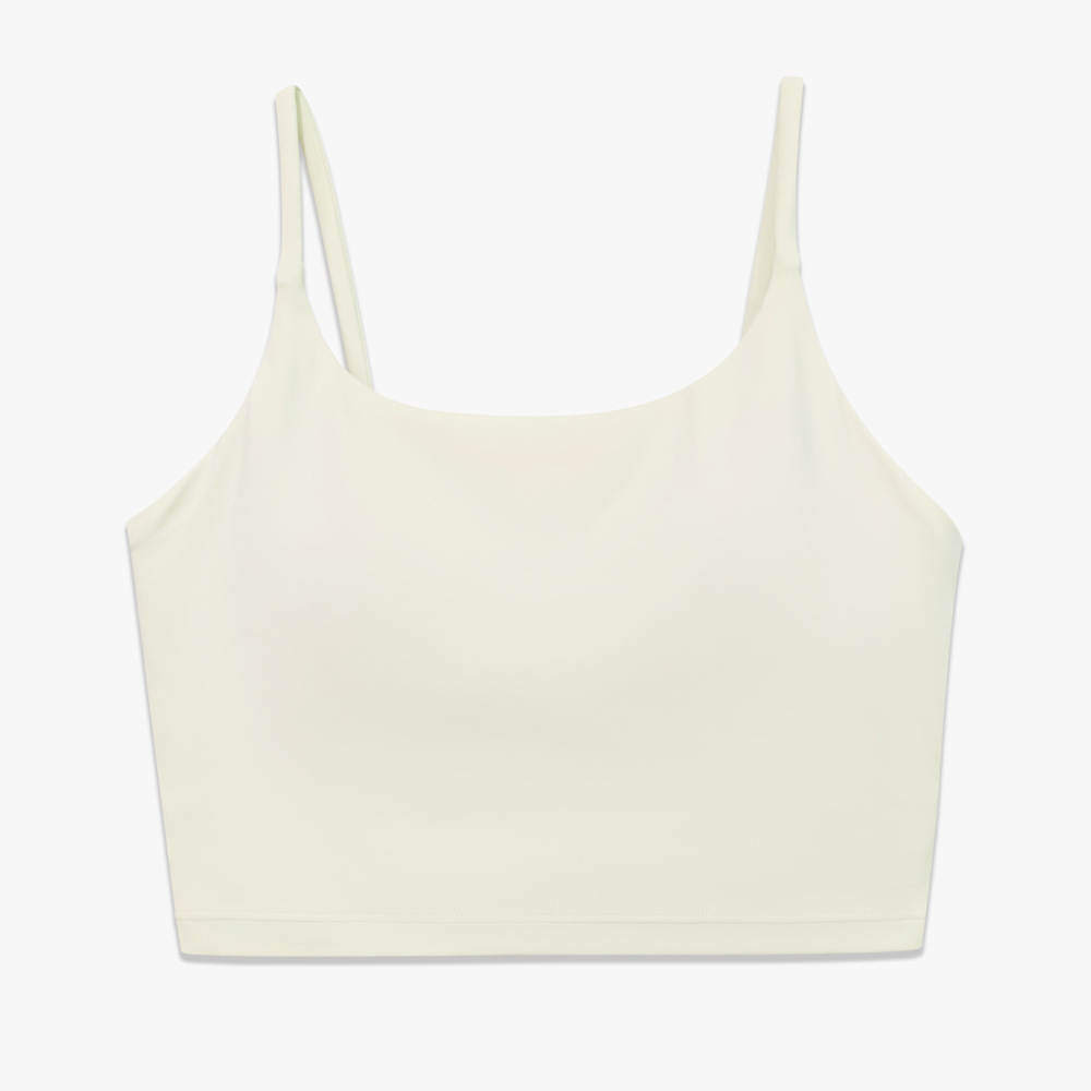 Women's Yoga Camisole Bra Workout Tank Top Padded Push Up Sports Bra Naked-Feel Gym Vest - Image 8